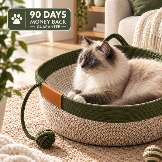 Instinct Basket - The natural territory for your indoor cat.